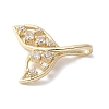 Hollow-Carved Design Fishtail Brass Pendants LS-KK-V005-04G-2