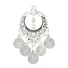 Tibetan Style Alloy Pendants AL-CBAAECB-02AS-D-1