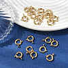 SHEGRACE Brass Spring Ring Clasps XGRPCN257-222G-4