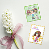 Custom Summer Theme PVC Plastic Clear Stamps DIY-WH0631-0779-5