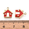 304 Stainless Steel Enamel Pendants STAS-T068-23-3