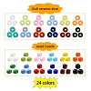 DIY Glass Seed & Disc Polymer Clay Beads Jewelry Making Finding Kit DIY-YW0005-31-2
