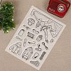 Outdoor Theme Acrylic Stamps DIY-GL0001-23-5