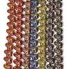 Painted Glass Beads Strands GLAA-Z021-11-1