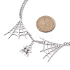 304 Stainless Steel Curb Necklaces NJEW-TA00145-3