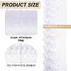 5 Yards Polyester Embroidery Shell Lace Ribbon OCOR-BC0006-66B-2