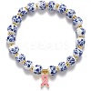 Alloy Enamel Charm Bracelets ZK7780-1-1