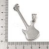 304 Stainless Steel Big Pendants STAS-D110-12AS-3