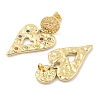 PVD Vacuum Plating 304 Stainless Steel Stud Earrings for Women EJEW-C120-14G-2