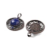 Natural Dyed Lapis Lazuli Pendants G-Q158-03A-R04-2
