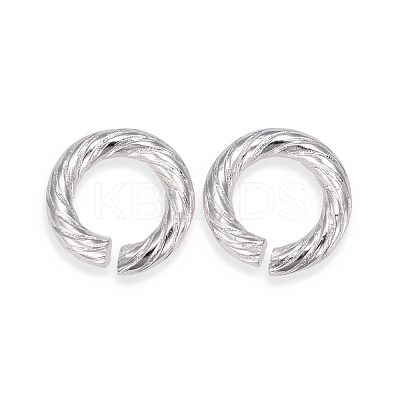 Non-Tarnish 304 Stainless Steel Open Jump Rings STAS-G224-23S-05-1