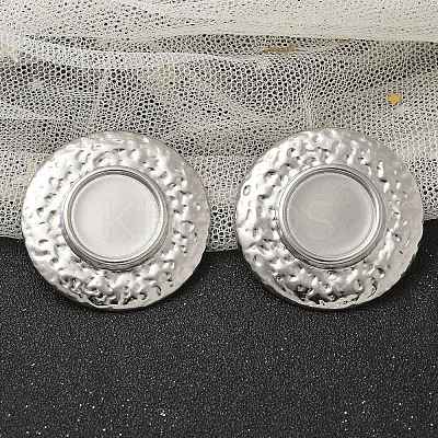 304 Stainless Steel Stud Earrings for Women EJEW-M089-11P-1