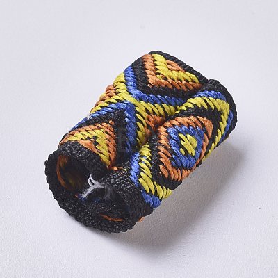 Cloth Elastic Hair Ties OHAR-WH0016-08D-1