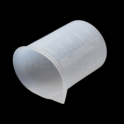 Silicone Epoxy Resin Mixing Measuring Cups X-DIY-G091-07D-1