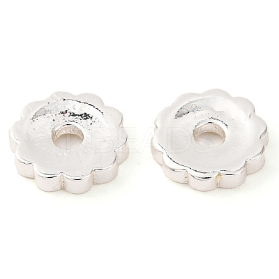 Flower Brass Beads KK-K378-40S-1