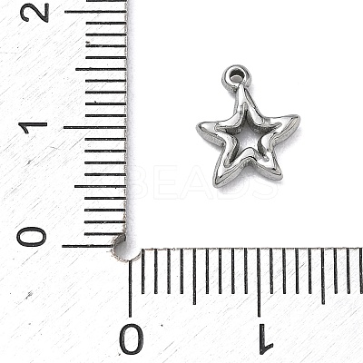 304 Stainless Steel Charms SA-B007-02P-C-1