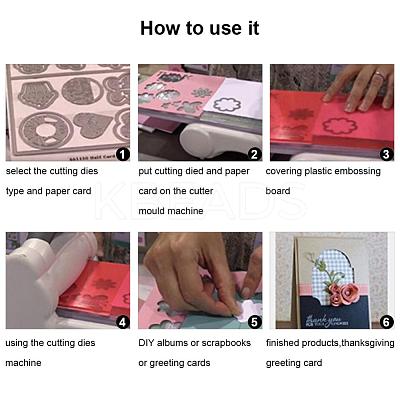 Carbon Steel Cutting Dies Stencils DIY-K014-21-1