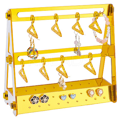 1 Set Opaque Acrylic Earring Display Stands EDIS-PH0001-23-1