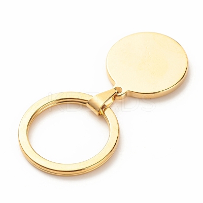 304 Stainless Steel Pendants Keychain KEYC-JKC00314-08-1