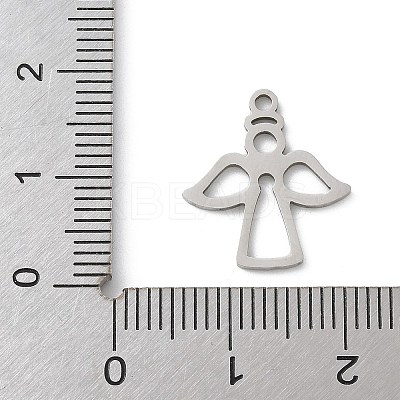 201 Stainless Steel Pendants STAS-S157-01F-P-1
