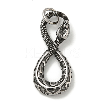 316 Surgical Stainless Steel Pendants STAS-Z073-70AS-01-1