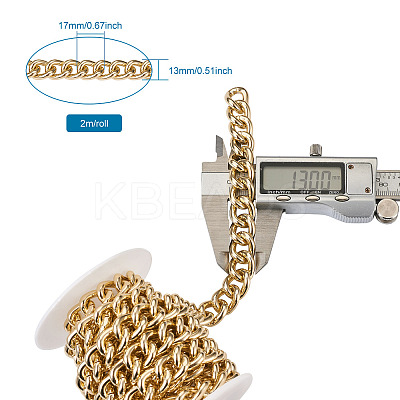 Aluminium Curb Chain CHA-TAC0002-01G-1