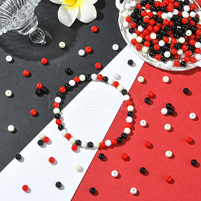 Opaque Acrylic Beads SACR-PA0001-04A-03-1