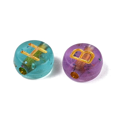 Transparent Acrylic Beads TACR-Q013-02C-M-1