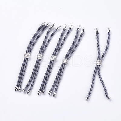 Nylon Twisted Cord Bracelet Making X-MAK-F018-07P-RS-1