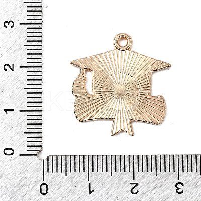 Graduation Season Alloy Enamel Pendants LS-ENAM-I065-02KCG-02-1