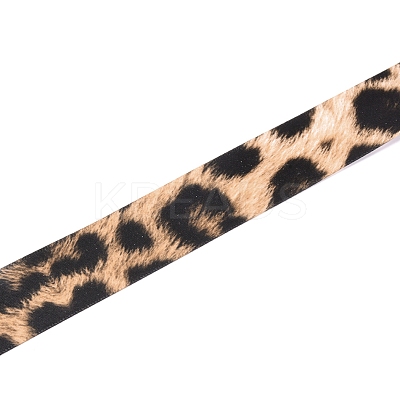 Polyester Grosgrain Ribbon OCOR-WH0063-51-1