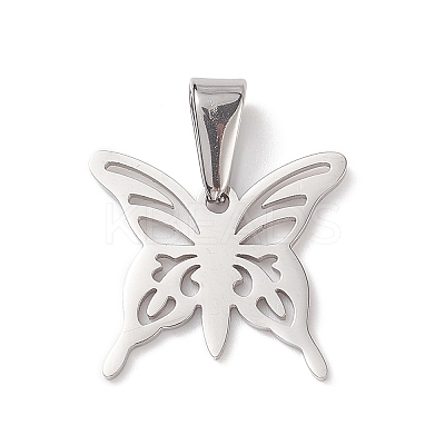 Non-Tarnish 304 Stainless Steel Pendants STAS-I135-32P-01-1