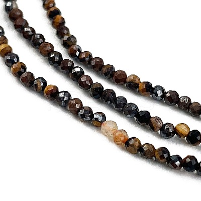 Natural Tiger Eye Beads Strands G-H003-B04-02-1
