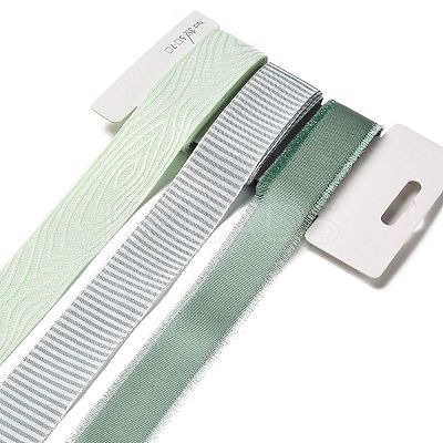 9 Yards 3 Styles Polyester Ribbon SRIB-A014-C10-1