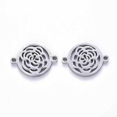Tarnish Resistant 201 Stainless Steel Links Connectors STAS-S114-21-1