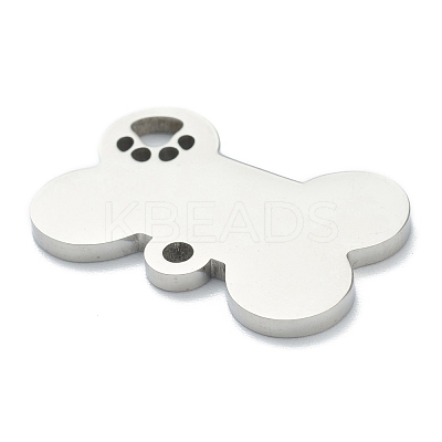 Tarnish Resistant 304 Stainless Steel Pet Pendants LS-STAS-B016-04P-1