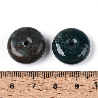 Natural Indian Agate Pendants G-N353-05A-01-1