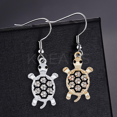 20Pcs 2 Colors Zinc Alloy Rhinestone Pendant RB-HY0001-03-1