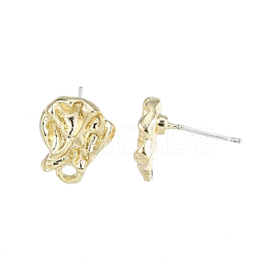 Alloy Stud Earring Findings PALLOY-N150-78LG-1