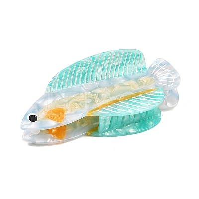 Cellulose Acetate(Resin) Claw Hair Clips PHAR-A014-02B-1