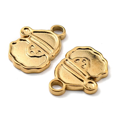 Ion Plating(IP) 304 Stainless Steel Charms STAS-Q248-13G-1