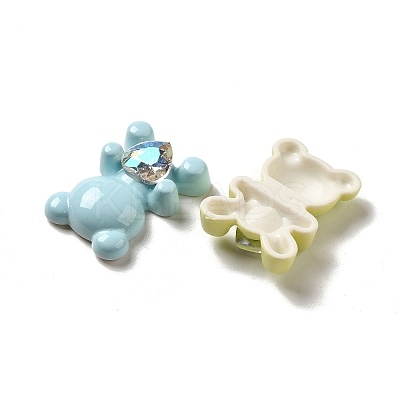 Opaque Resin Decoden Cabochons CRES-P033-04-1
