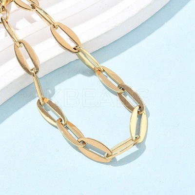 304 Stainless Steel Cable Chain Bracelets for Women BJEW-U038-01G-1