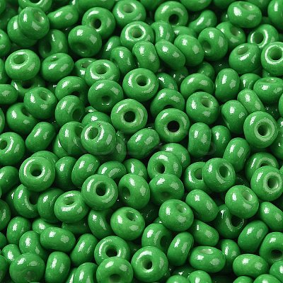 Baking Paint Glass Seed Beads SEED-B001-02A-05-1