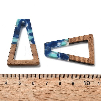 Resin and Walnut Pendants FIND-R051-03D-1