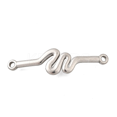 304 Stainless Steel Connector Charms STAS-Q362-07A-P-1