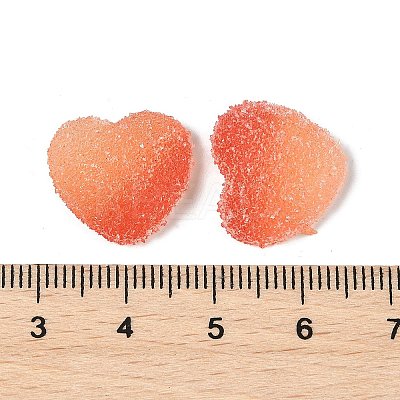 Imitation Candy Food Style Resin Cabochons RESI-R461-01L-1