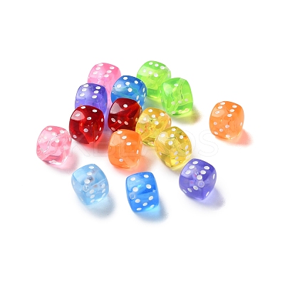 Transparent Acrylic Beads OACR-D301-05C-1