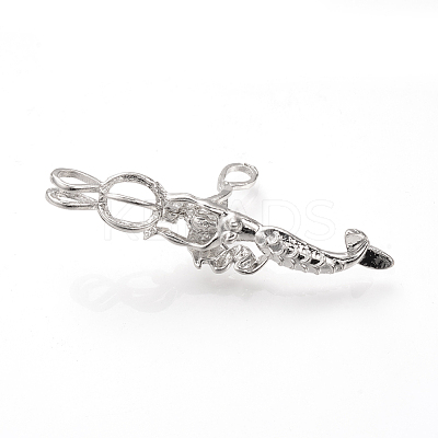 Alloy Diffuser Locket Pendants PALLOY-S105-02S-1