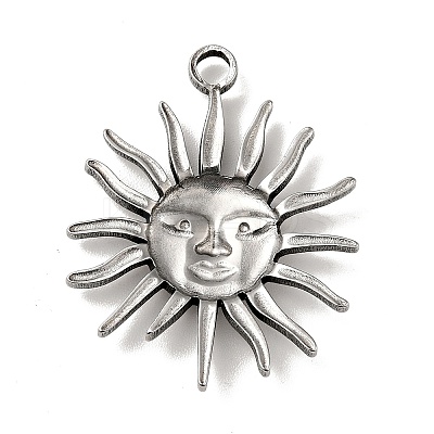 304 Stainless Steel Pendants STAS-G278-18AS-1